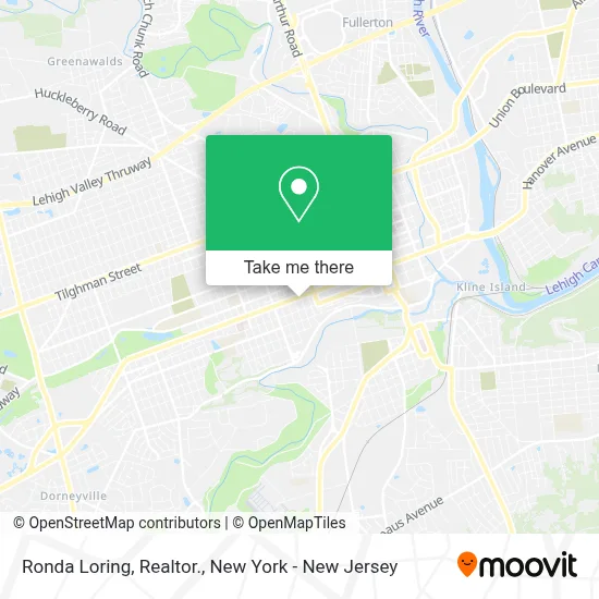 Ronda Loring, Realtor. map