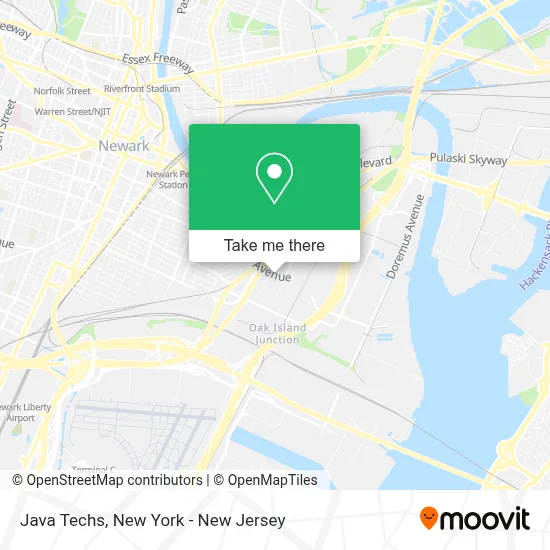 Java Techs map