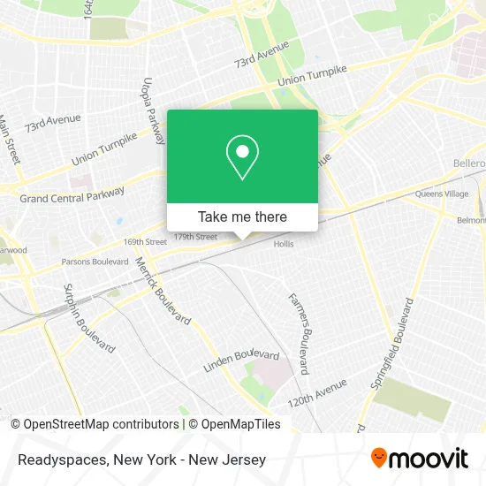 Readyspaces map