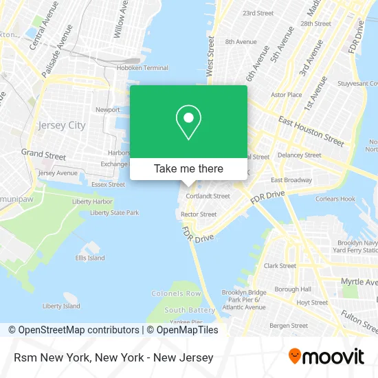 Rsm New York map