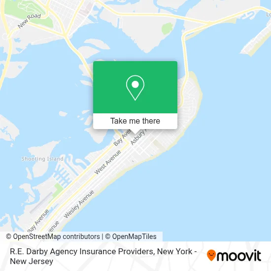 R.E. Darby Agency Insurance Providers map