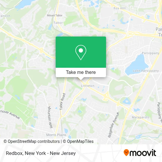 Redbox map