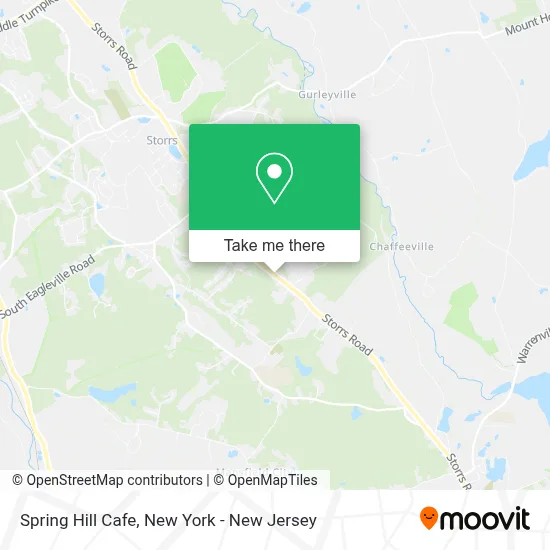 Spring Hill Cafe map