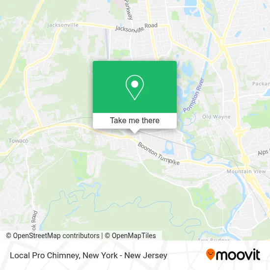 Mapa de Local Pro Chimney