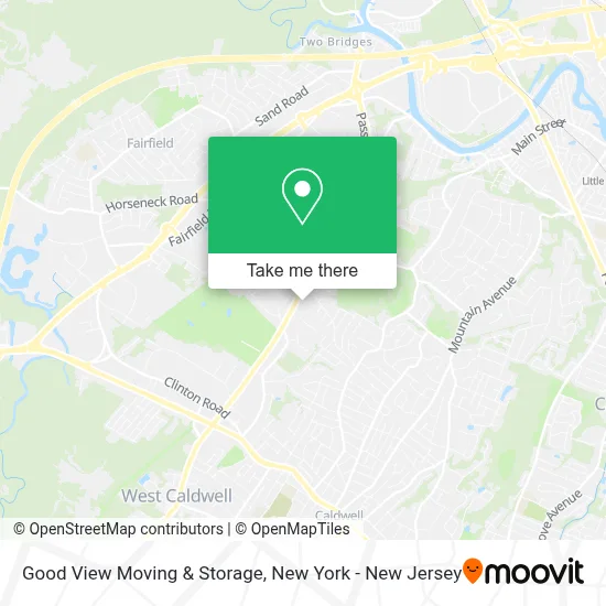 Good View Moving & Storage map
