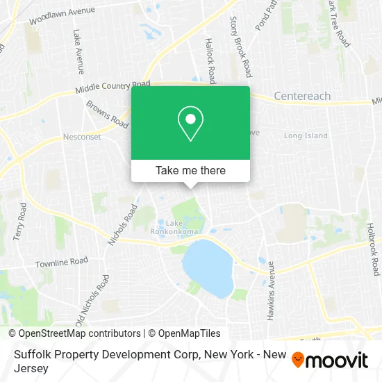 Suffolk Property Development Corp map
