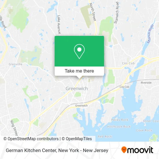German Kitchen Center map