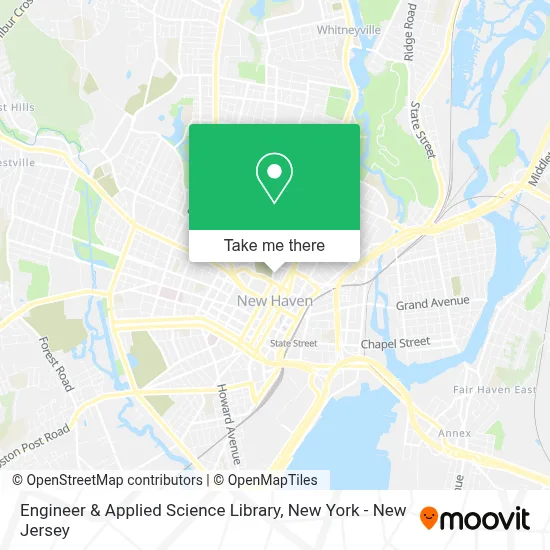 Engineer & Applied Science Library map