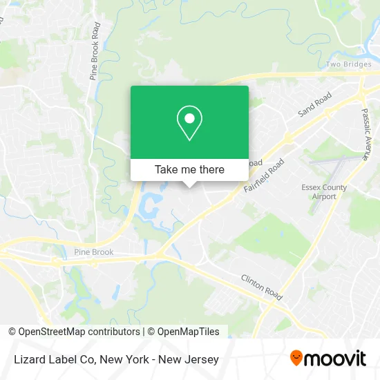 Lizard Label Co map