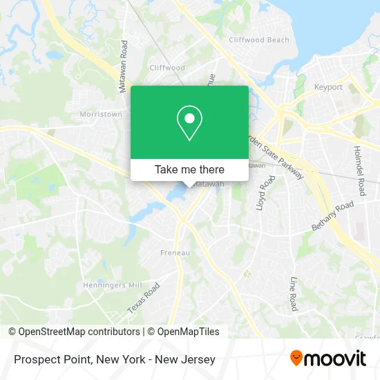Prospect Point map