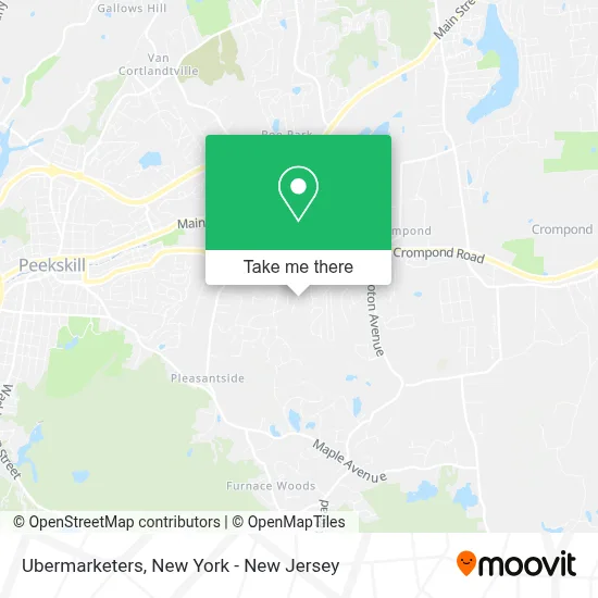 Ubermarketers map