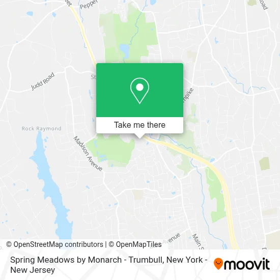 Spring Meadows by Monarch - Trumbull map