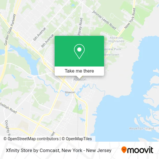 Xfinity Store by Comcast map