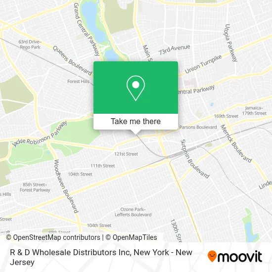 R & D Wholesale Distributors Inc map