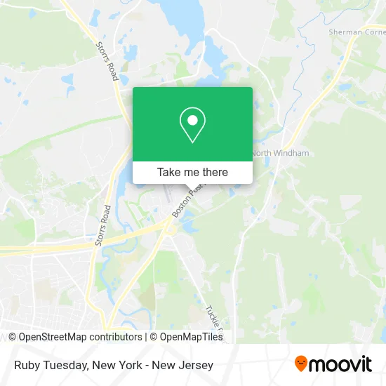 Ruby Tuesday map