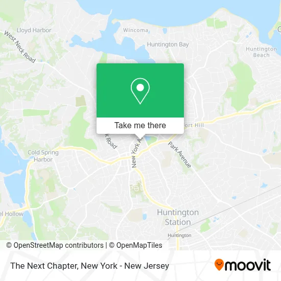 The Next Chapter map