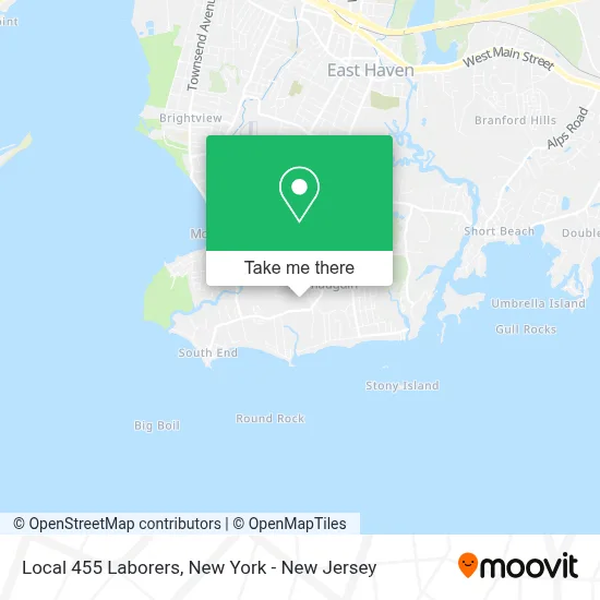 Local 455 Laborers map
