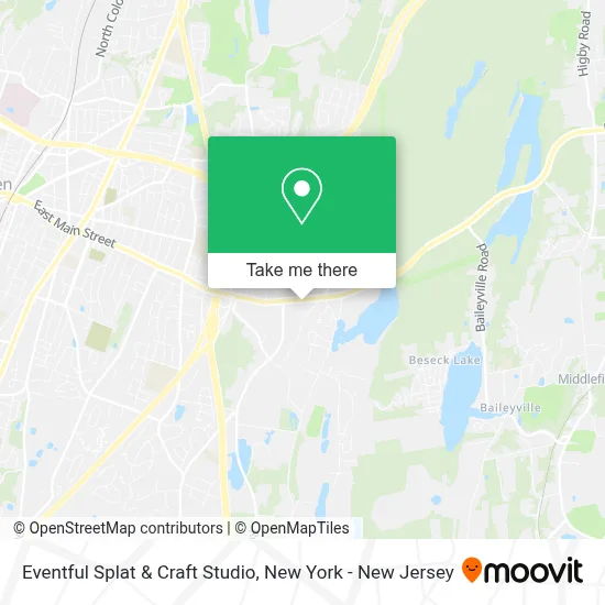 Eventful Splat & Craft Studio map