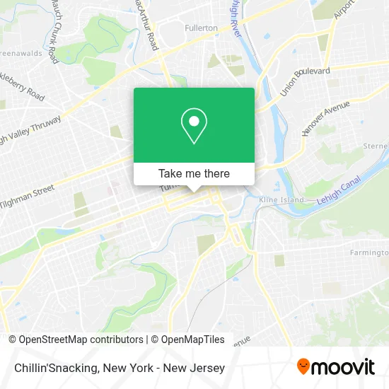 Chillin'Snacking map