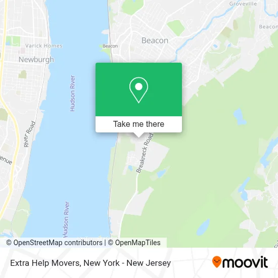 Extra Help Movers map