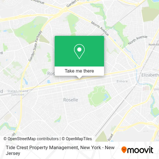 Tide Crest Property Management map