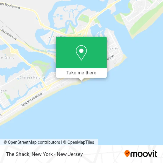 The Shack map