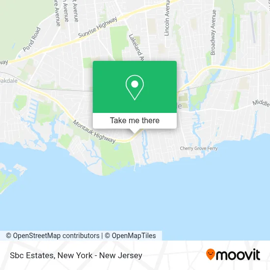 Sbc Estates map