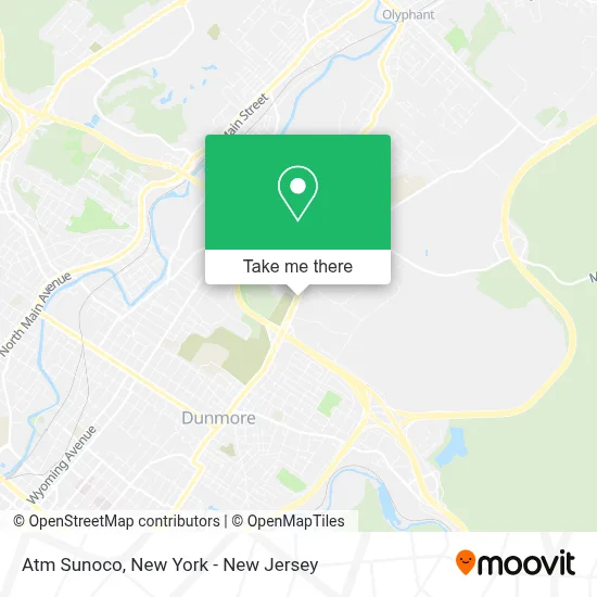 Atm Sunoco map