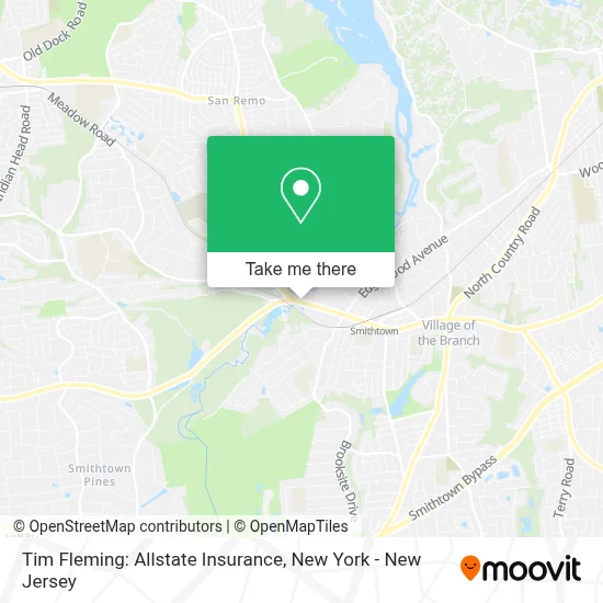 Tim Fleming: Allstate Insurance map