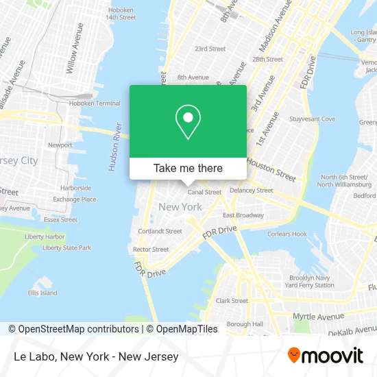 Le Labo map