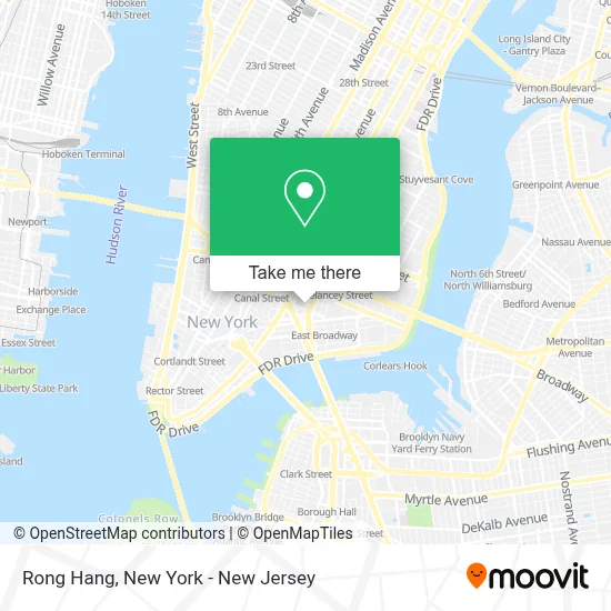 Rong Hang map