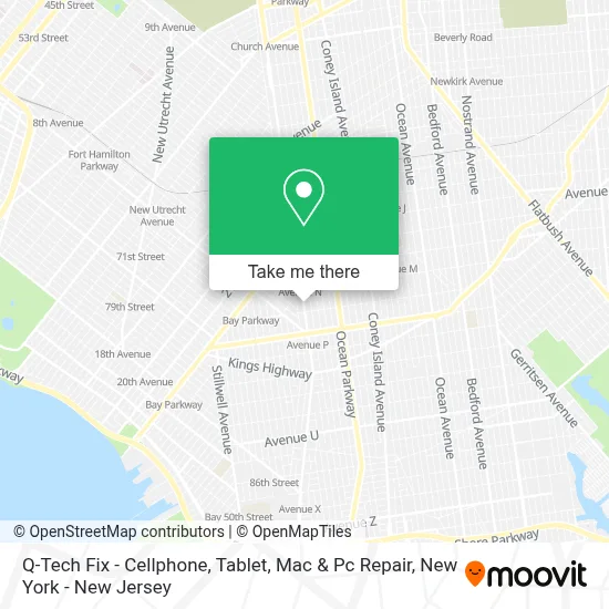 Q-Tech Fix - Cellphone, Tablet, Mac & Pc Repair map