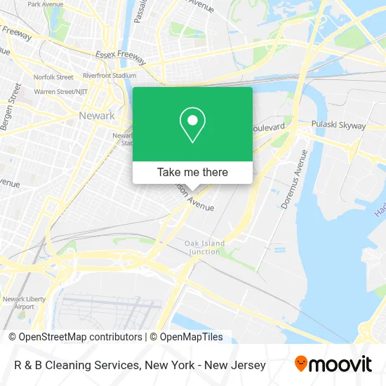R & B Cleaning Services map