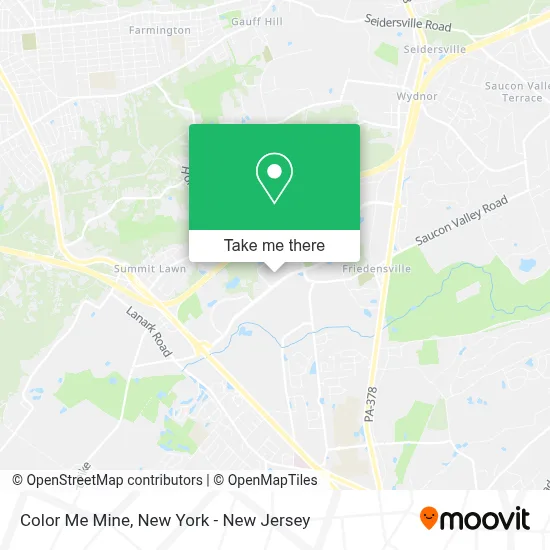 Color Me Mine map