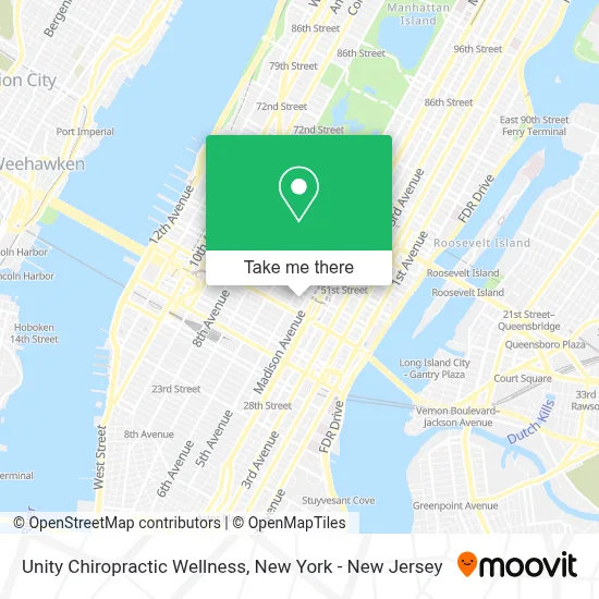 Unity Chiropractic Wellness map