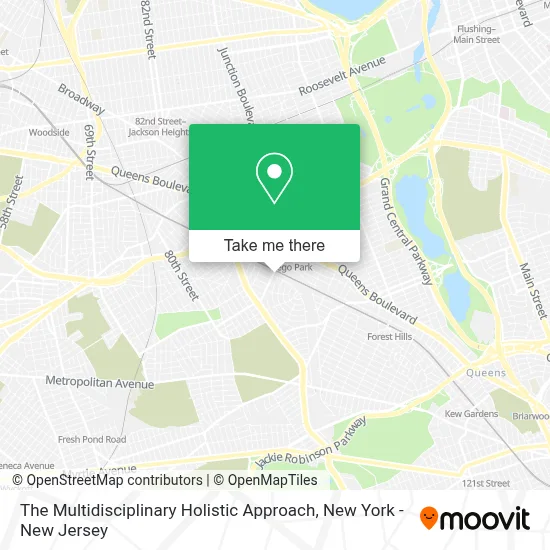 The Multidisciplinary Holistic Approach map