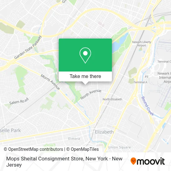 Mops Sheital Consignment Store map