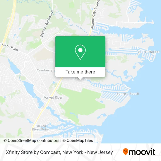 Xfinity Store by Comcast map