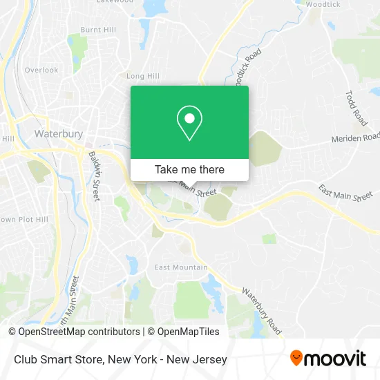 Club Smart Store map