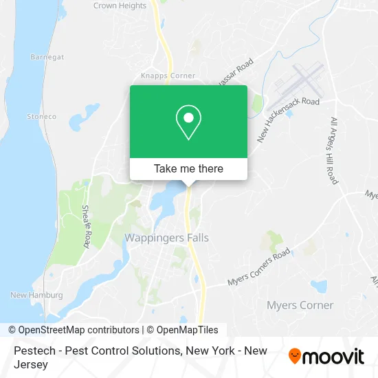 Pestech - Pest Control Solutions map
