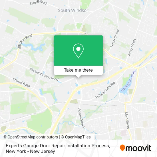 Experts Garage Door Repair Installation Process map