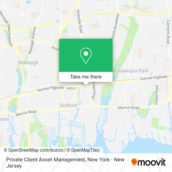 Private Client Asset Management map