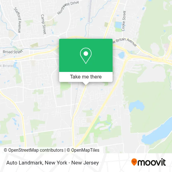Auto Landmark map