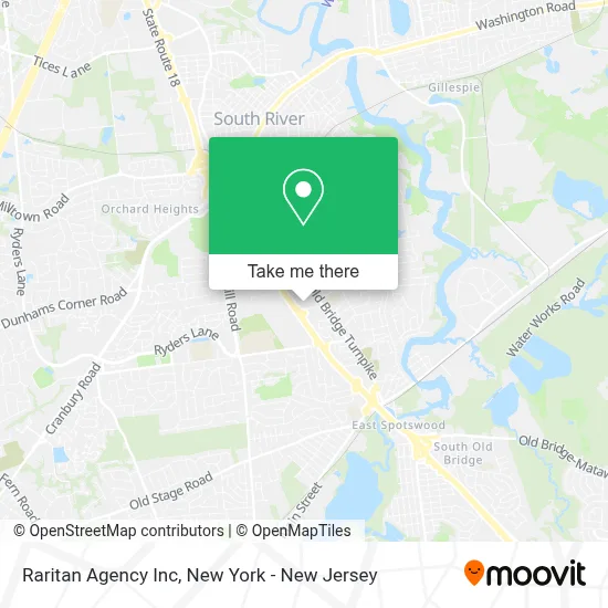 Raritan Agency Inc map