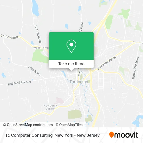 Tc Computer Consulting map