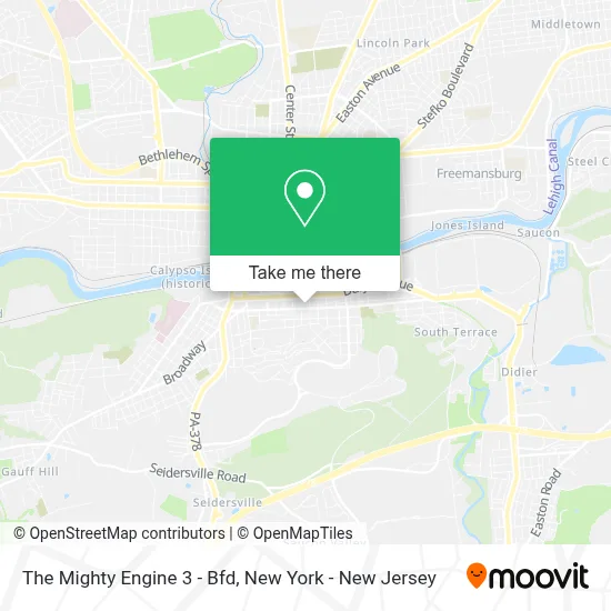 The Mighty Engine 3 - Bfd map