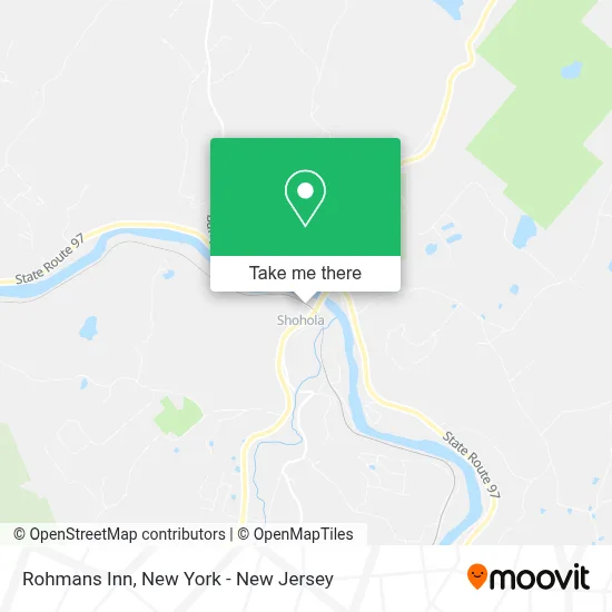 Rohmans Inn map