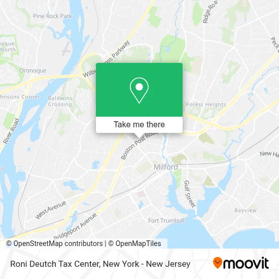 Roni Deutch Tax Center map