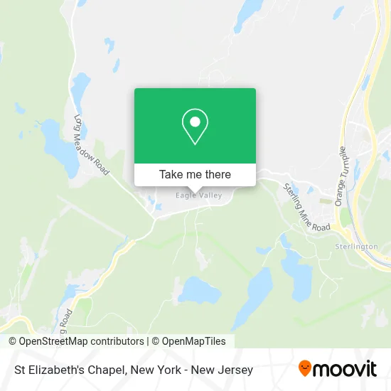St Elizabeth's Chapel map