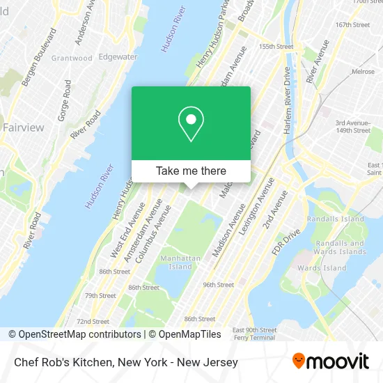 Chef Rob's Kitchen map